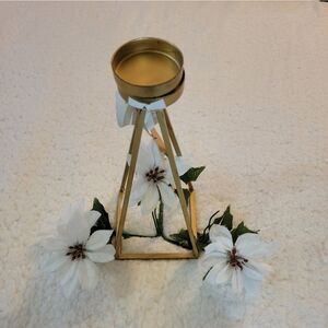 🆕️🕯Gold Geometric Candle Holder